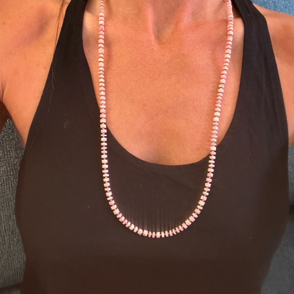 Pink Rhodonite Necklace